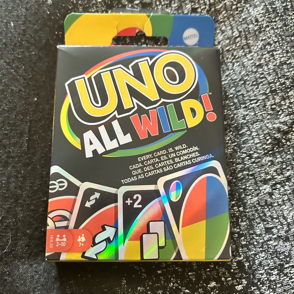 NEW Gamenight UNO wild cards